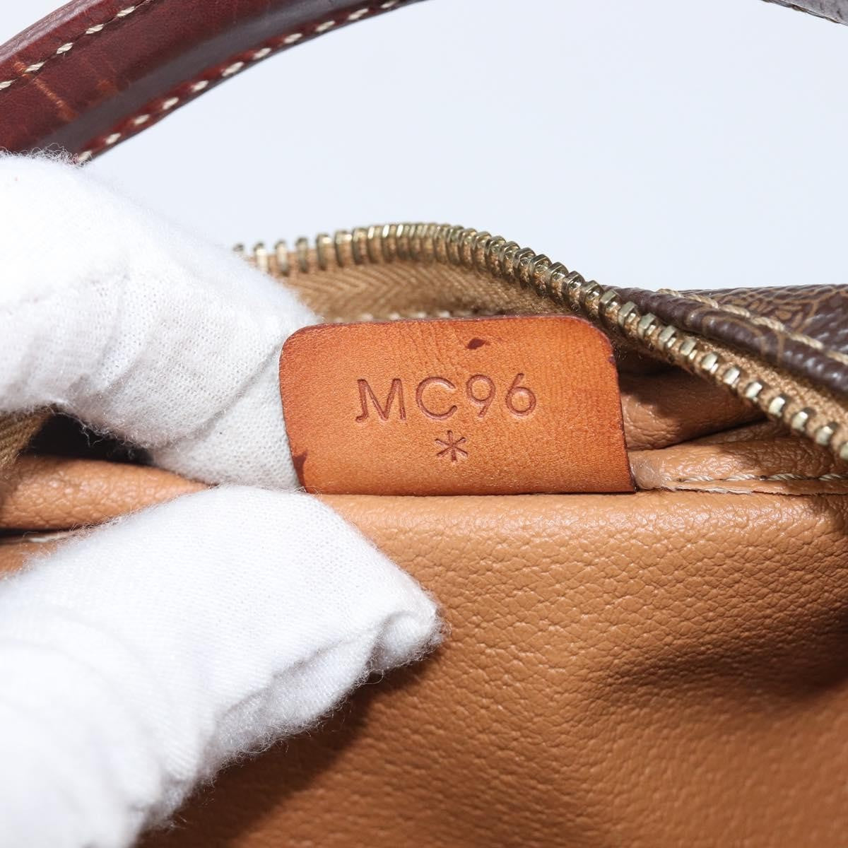 Celine Vintage Handbag Toile Céline, Brown, Canvas, Handbag