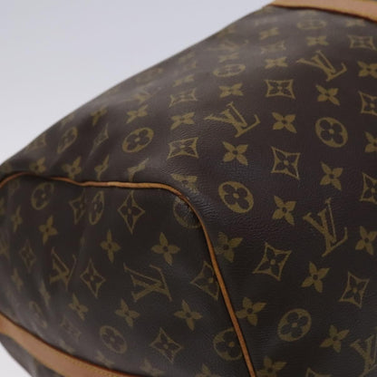 Louis Vuitton Keepall Bandoulière 60, Brown, Canvas, travel