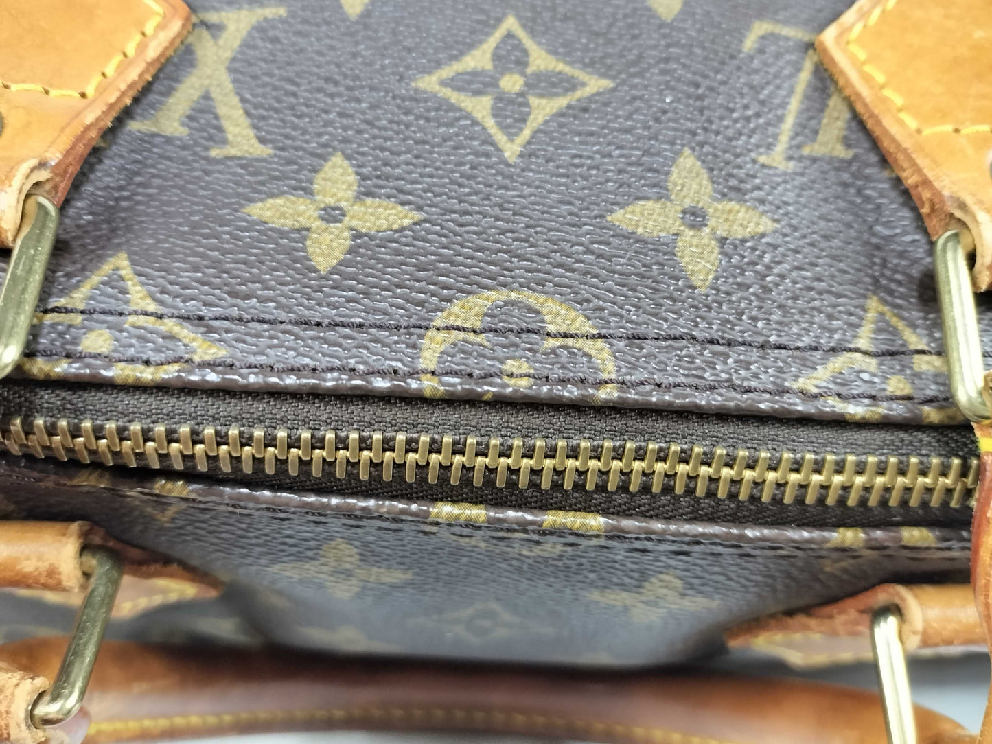Louis Vuitton Speedy Monogram Canvas, Brown, Canvas, Handbag