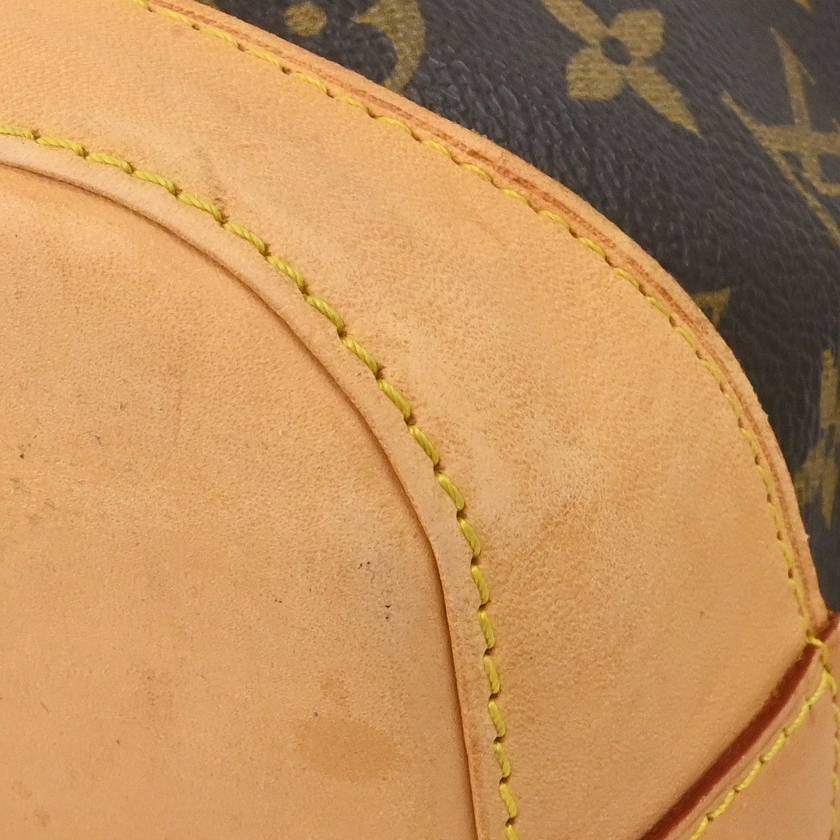 Louis Vuitton Lockit Monogram, Brown, Canvas, Handbag