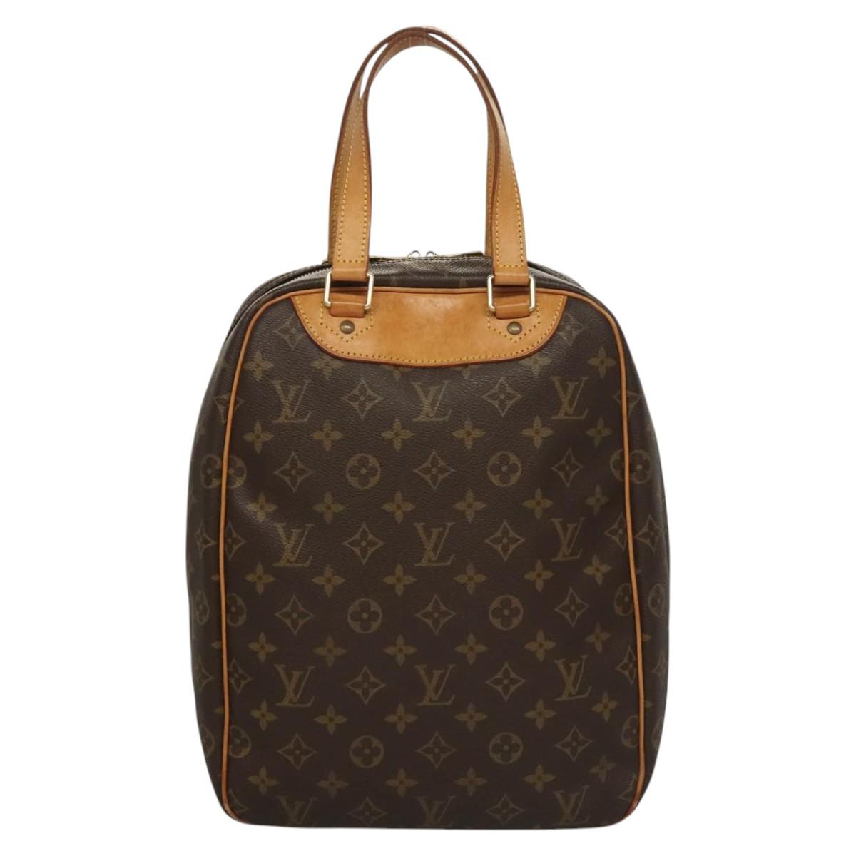 Louis Vuitton Excursion, Brown, Canvas, handbag