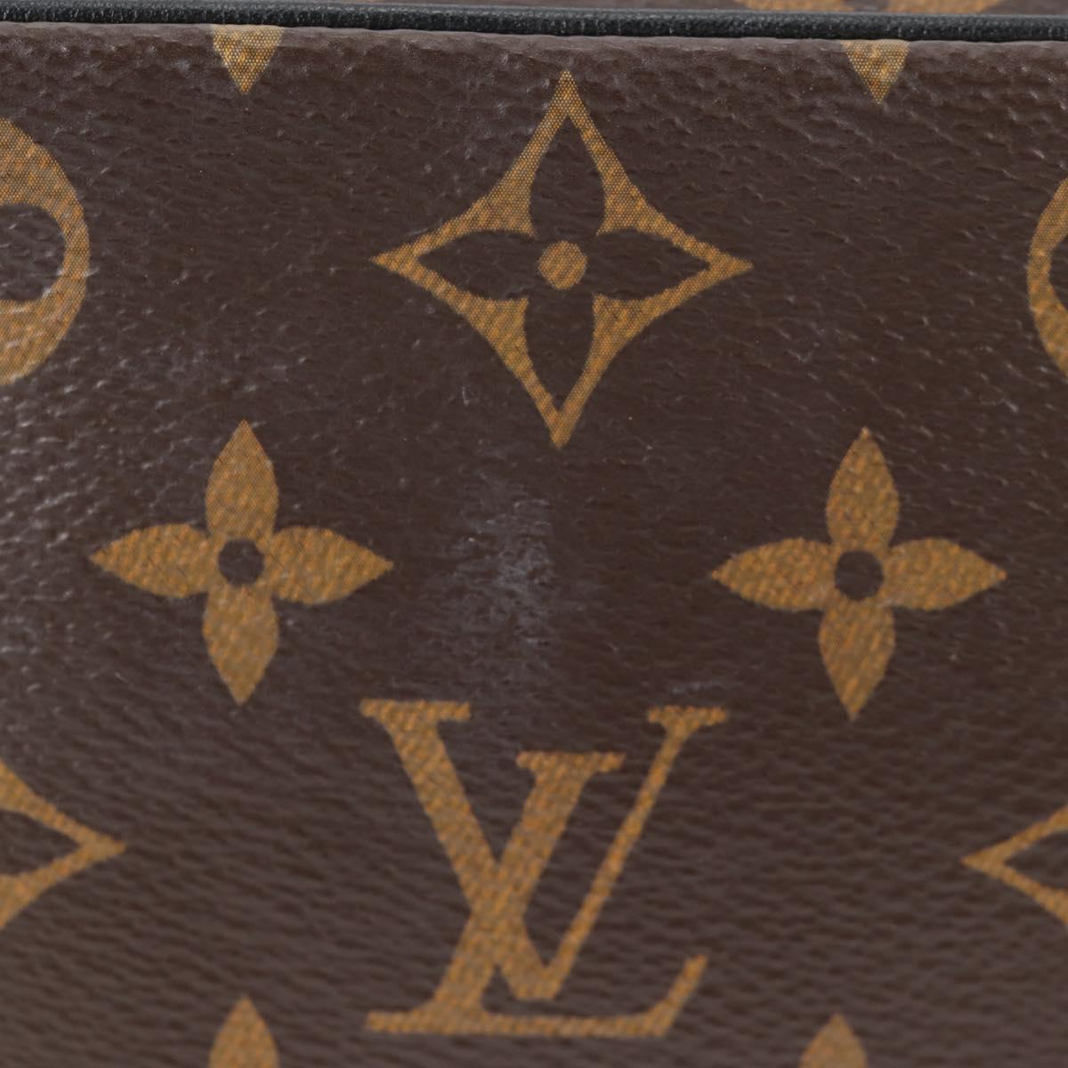 Louis Vuitton Pochette Volga, Brown, Canvas, clutch