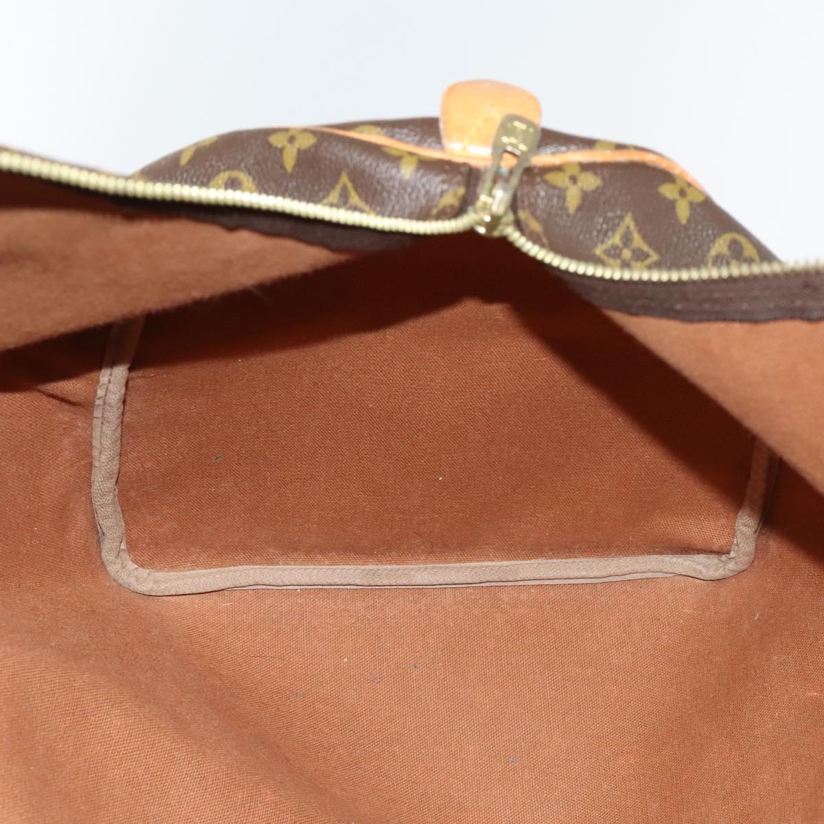 Louis Vuitton Keepall 60, Brown, Canvas, travel