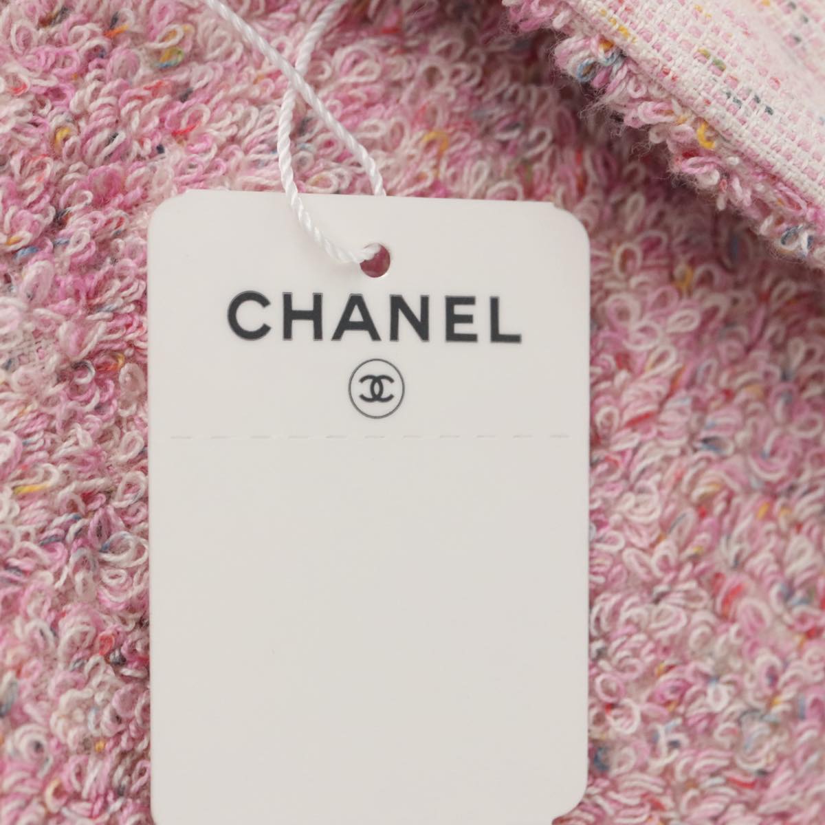 Chanel Coco Mark, Pink, Cotton, tote