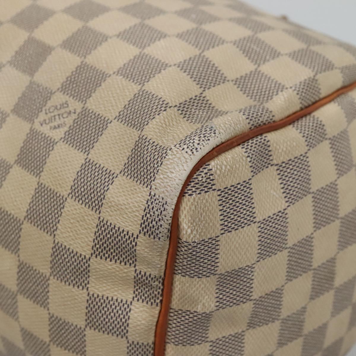 Louis Vuitton Speedy 30, White, Canvas, handbag
