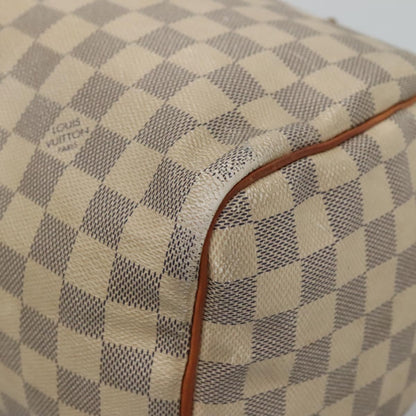 Louis Vuitton Speedy 30, White, Canvas, handbag