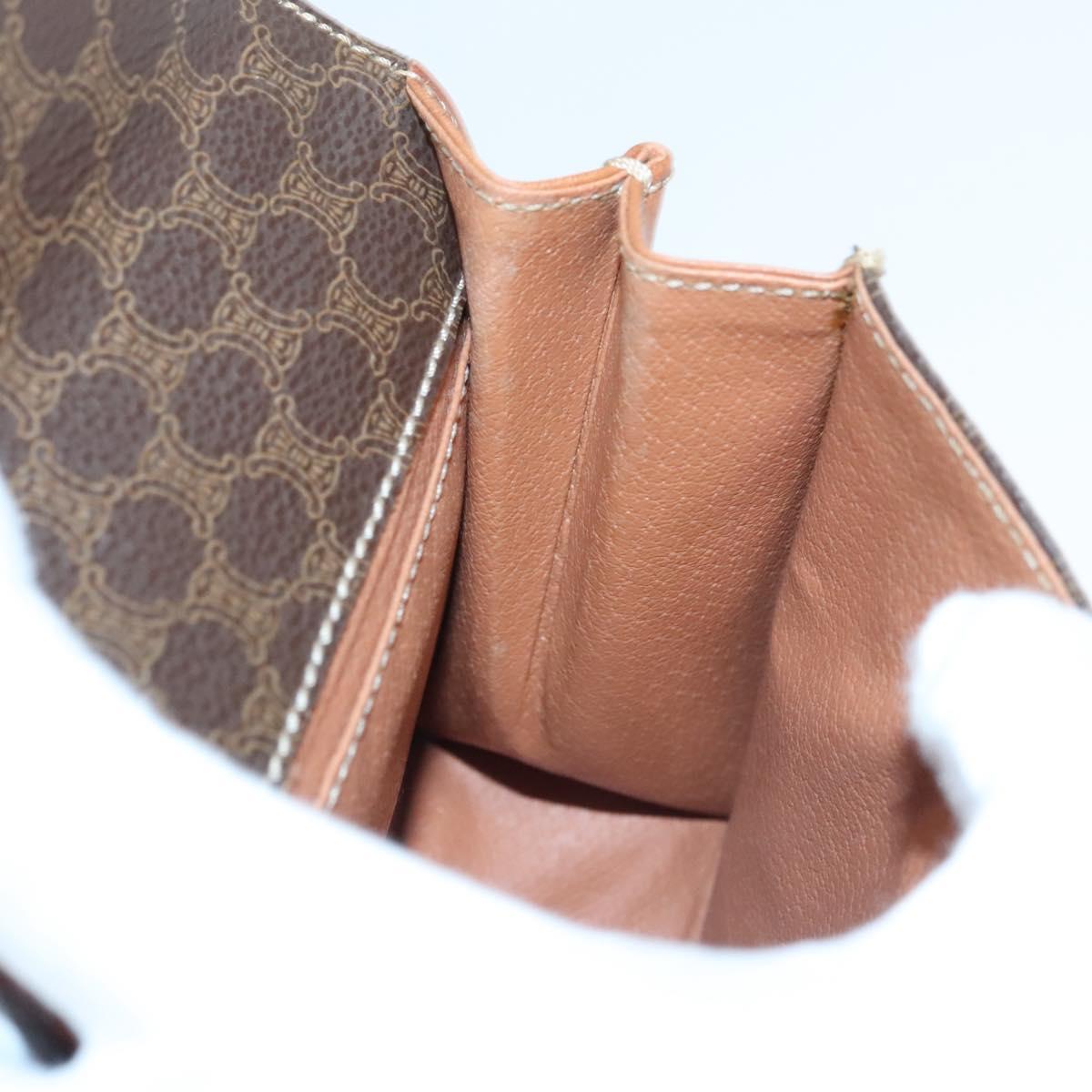 Céline Macadam, Brown, Canvas, handbag