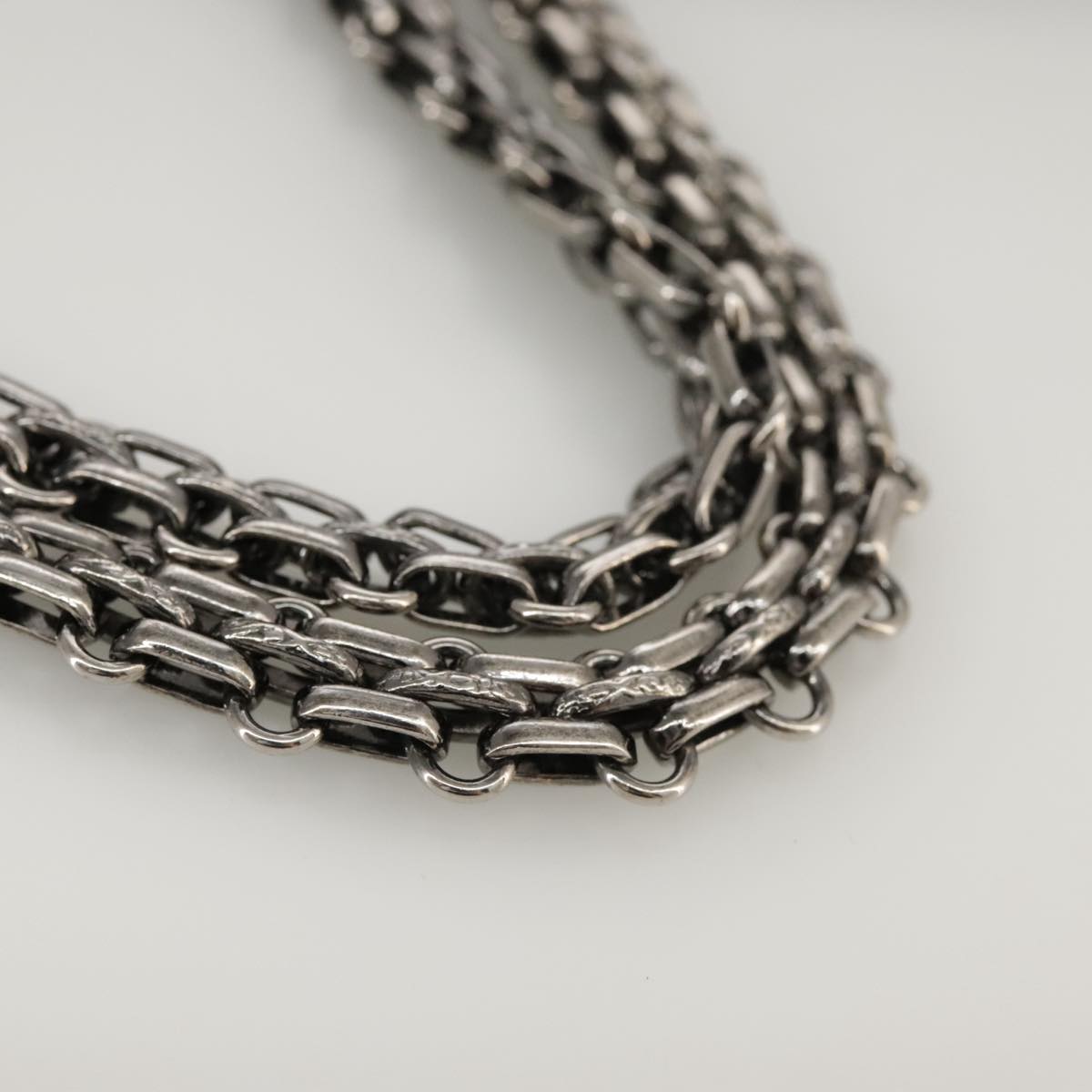 "Chanel 2,55", Silver, Leather, shoulder