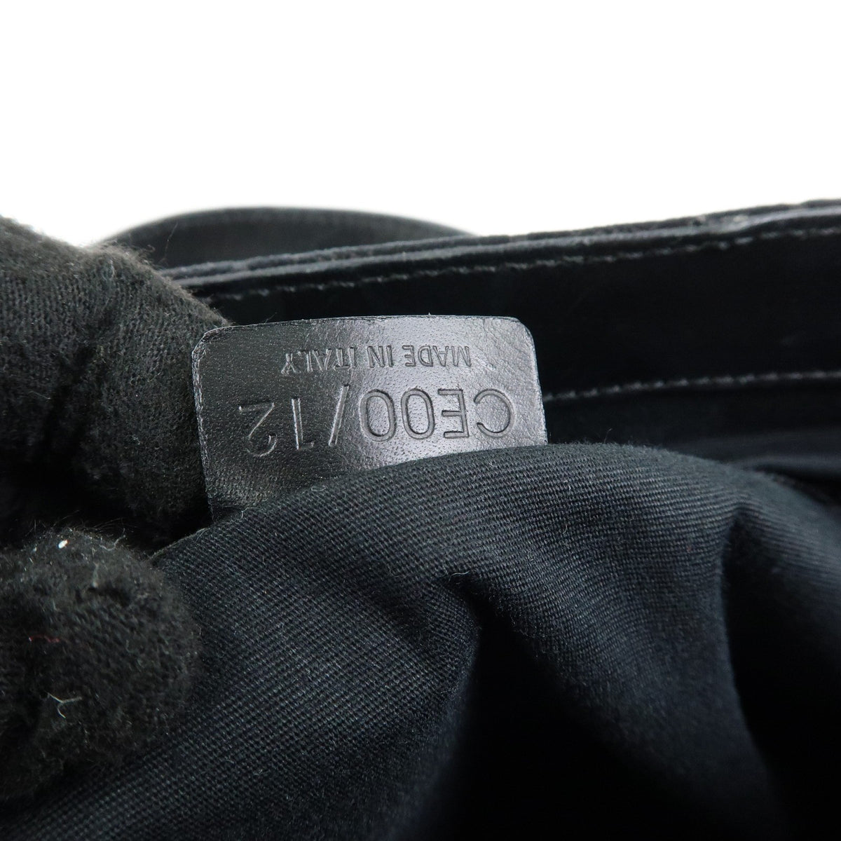 Celine C Macadam Tote PVC leather/ Macadam canvas, Black, Suede, Shoulder Bag