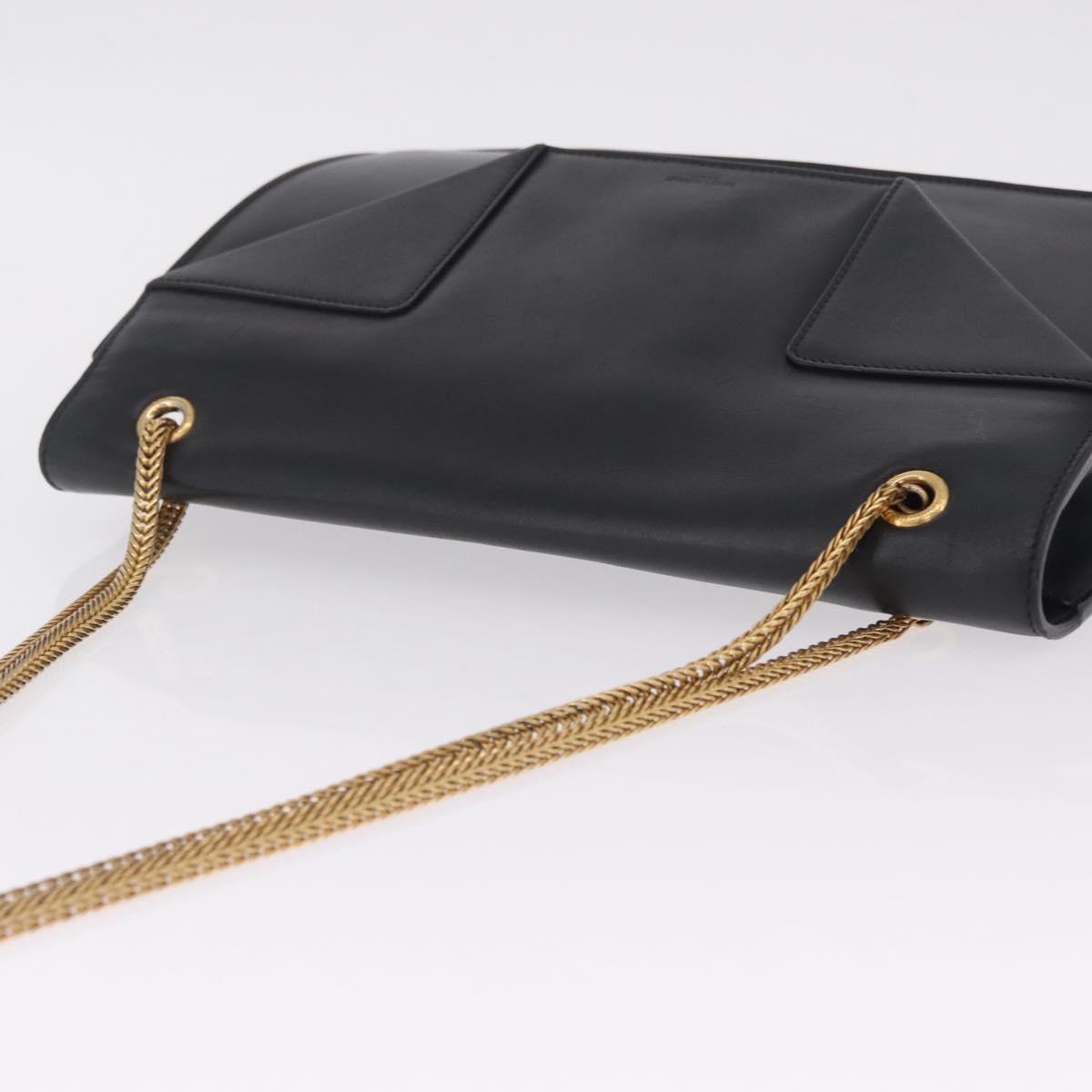 Saint Laurent Betty Leather, Black, Leather, Handbag