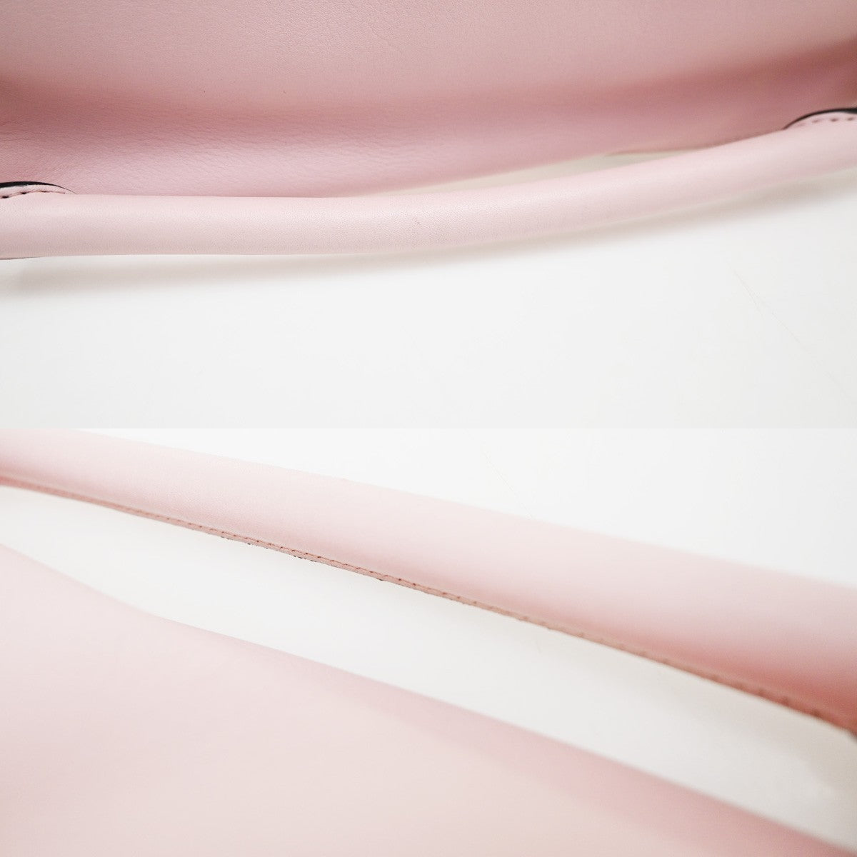 Loewe Puzzle Leather, Pink, Leather, Handbag