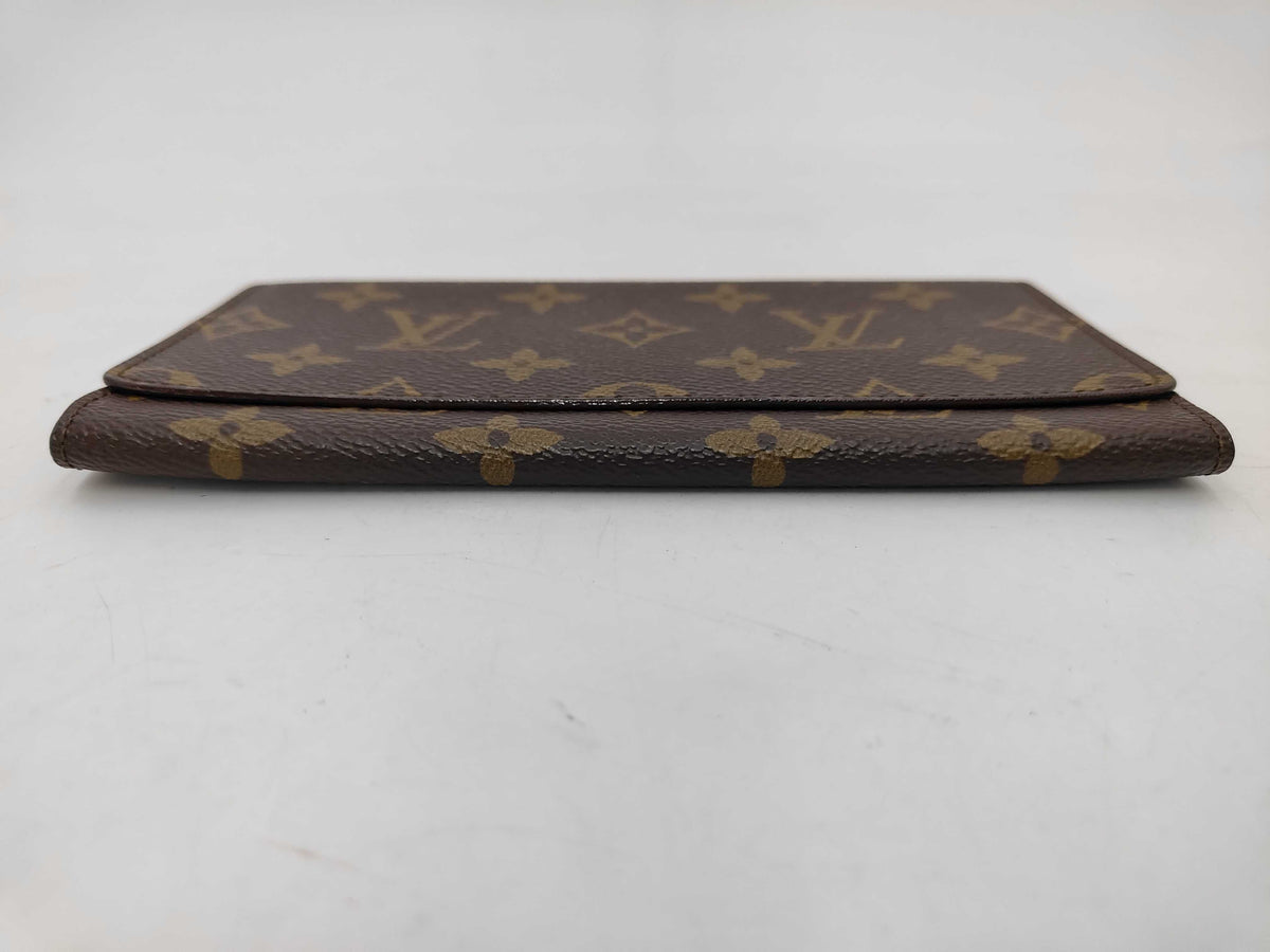 Louis Vuitton Porte Yen wallet Monogram canvas, Brown, Canvas, Wallet