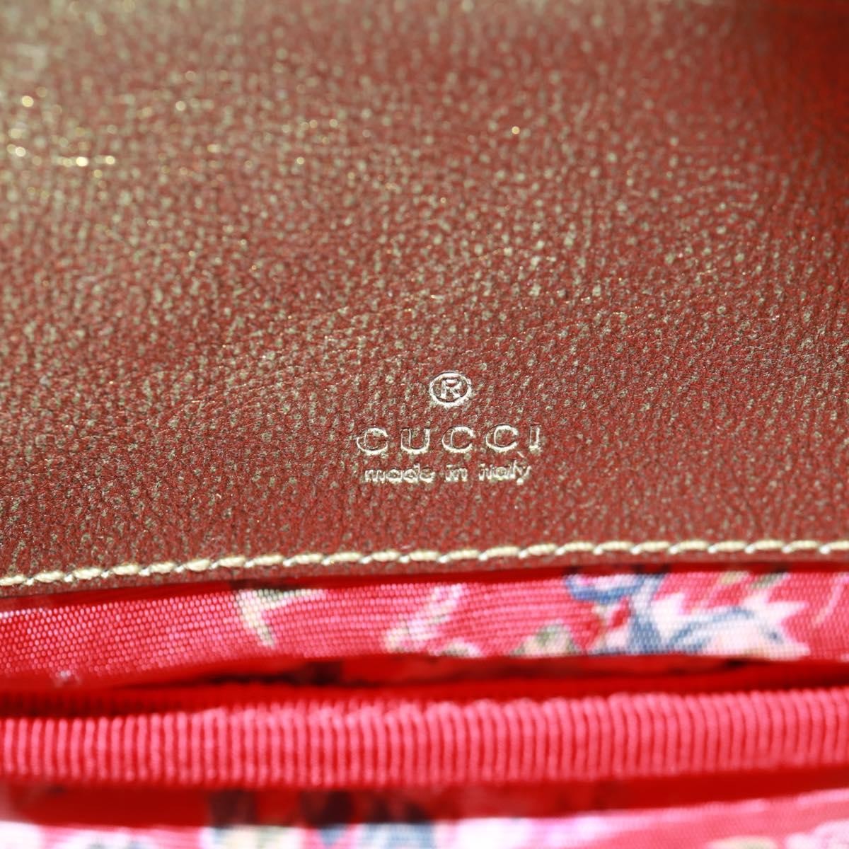 Gucci Trapuntata Camera Quilted Laminated Leather, Red, Leather, Shoulder Bag