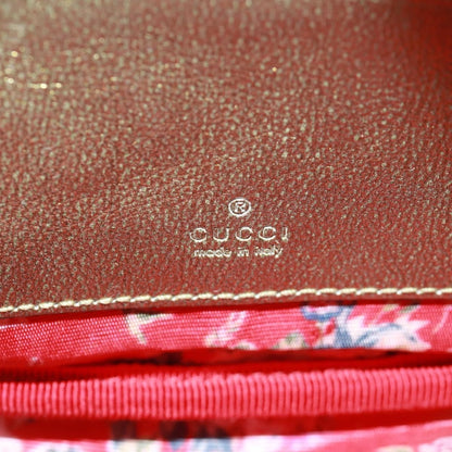 Gucci Trapuntata Camera Quilted Laminated Leather, Red, Leather, Shoulder Bag