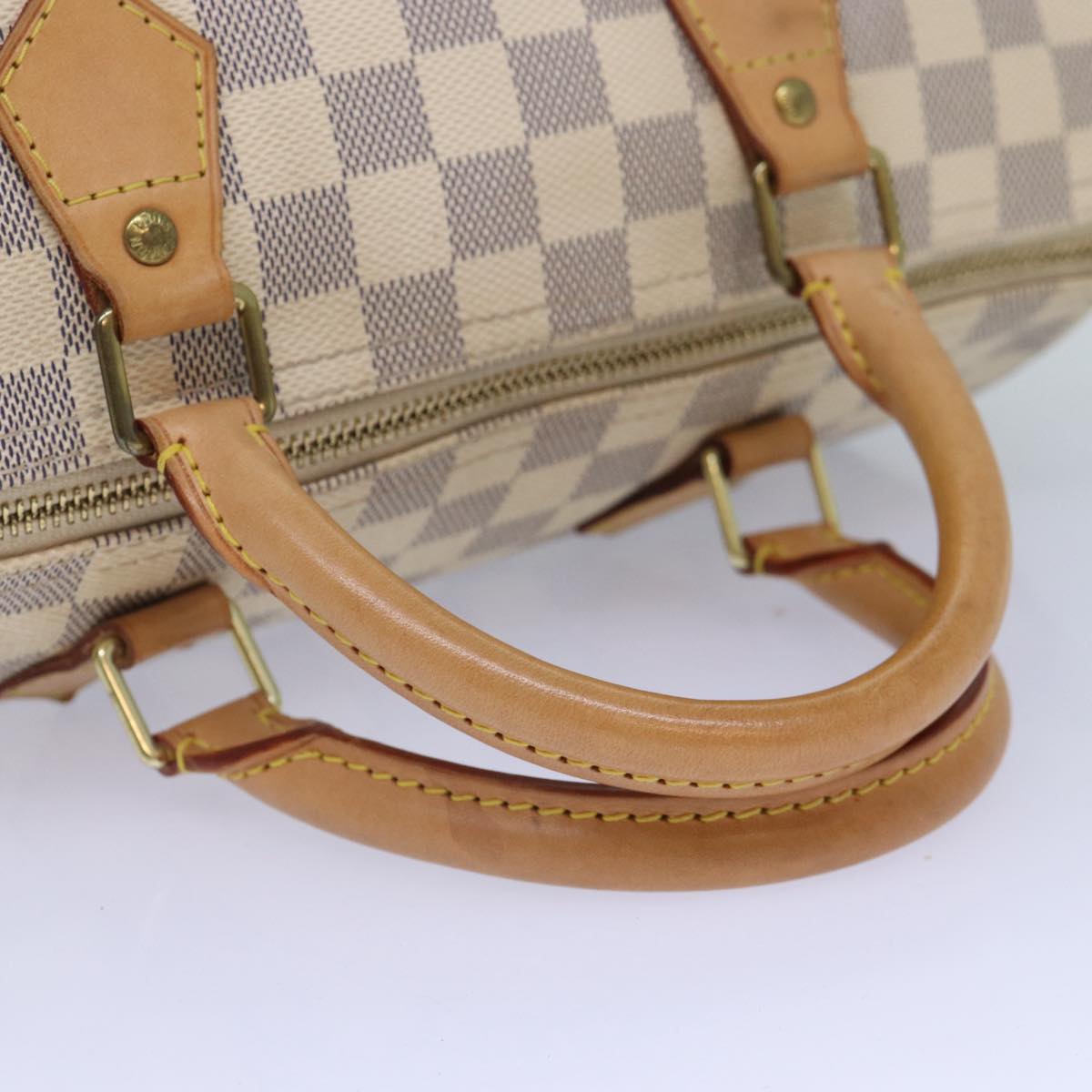 Louis Vuitton Speedy 30, Beige, Canvas, handbag