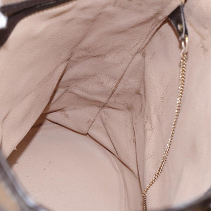 Louis Vuitton Bucket GM, Brown, Canvas, shoulder