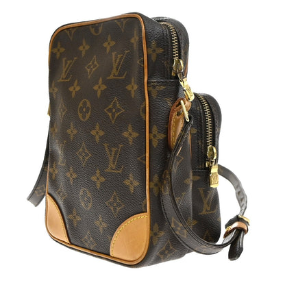 Louis Vuitton Amazone Canvas, Brown, Canvas, Shoulder Bag