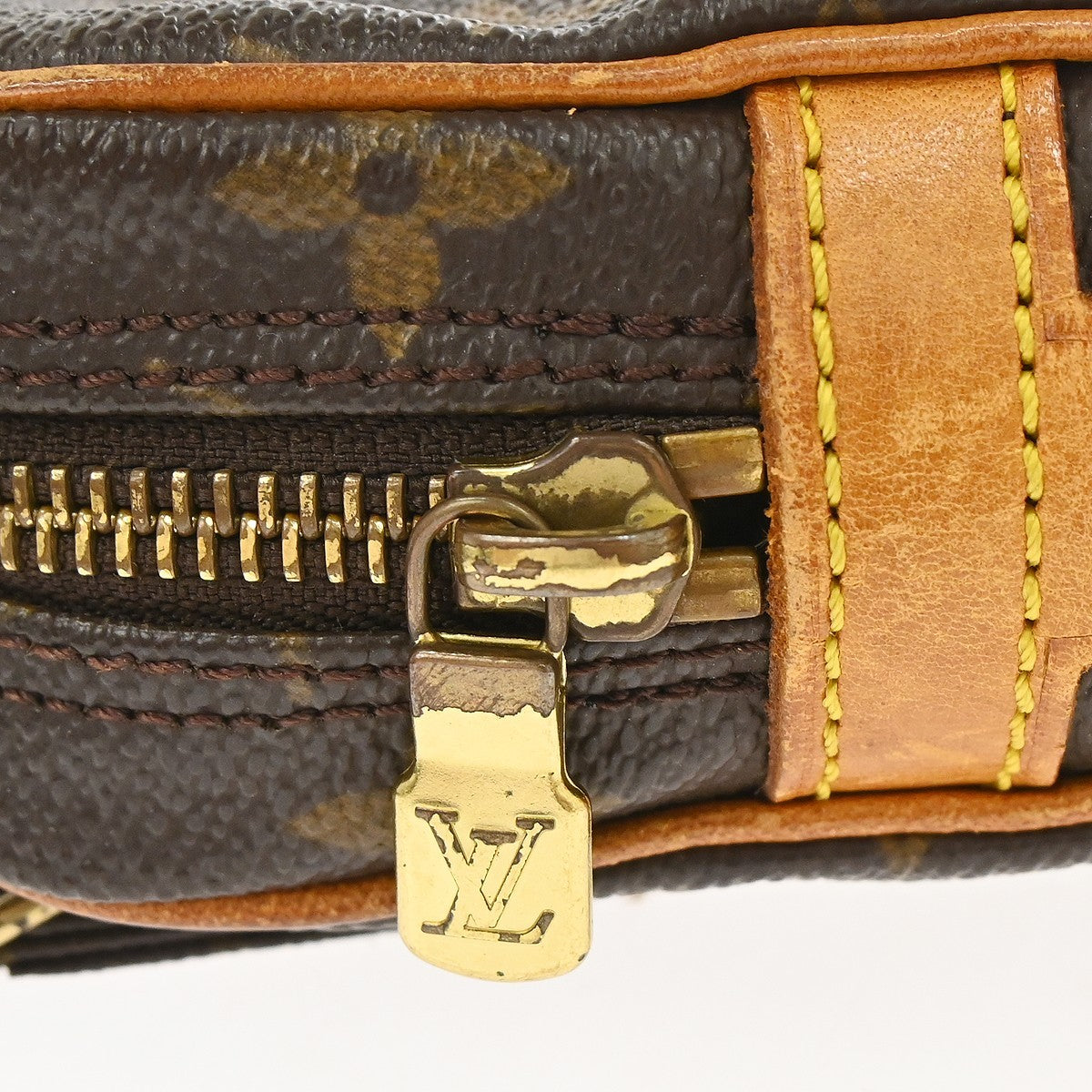 Louis Vuitton Pochette Marly Bandouliere Monogram Canvas, Brown, Canvas, Shoulder Bag