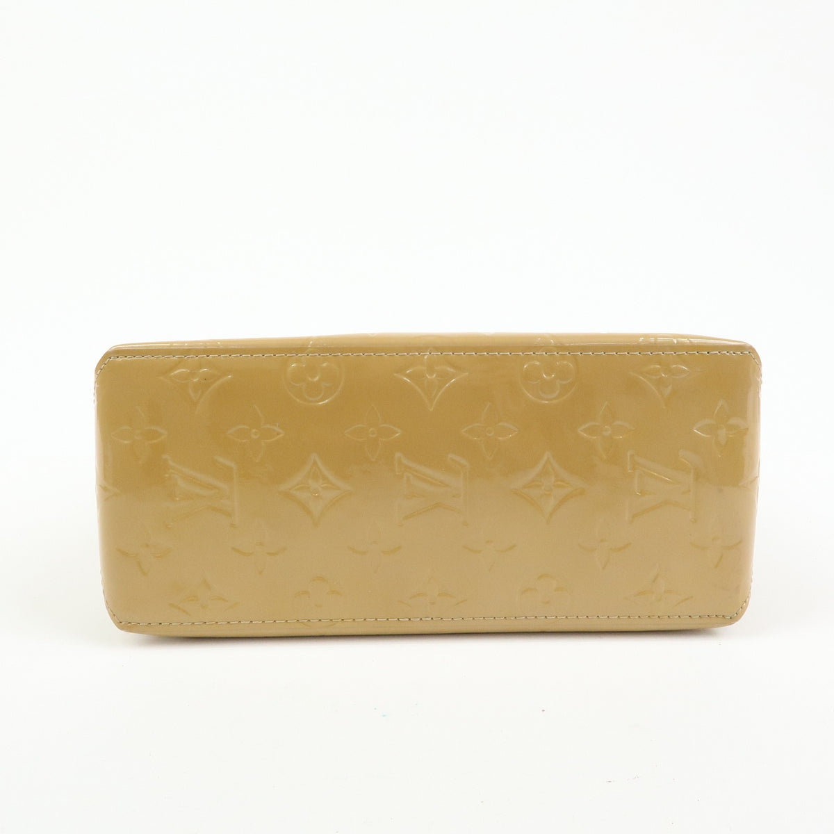 Louis Vuitton Reade Monogram Vernis, Brown, Patent Leather, Handbag
