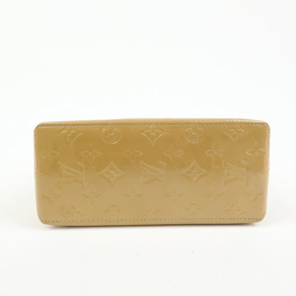 Louis Vuitton Reade Monogram Vernis, Brown, Patent Leather, Handbag