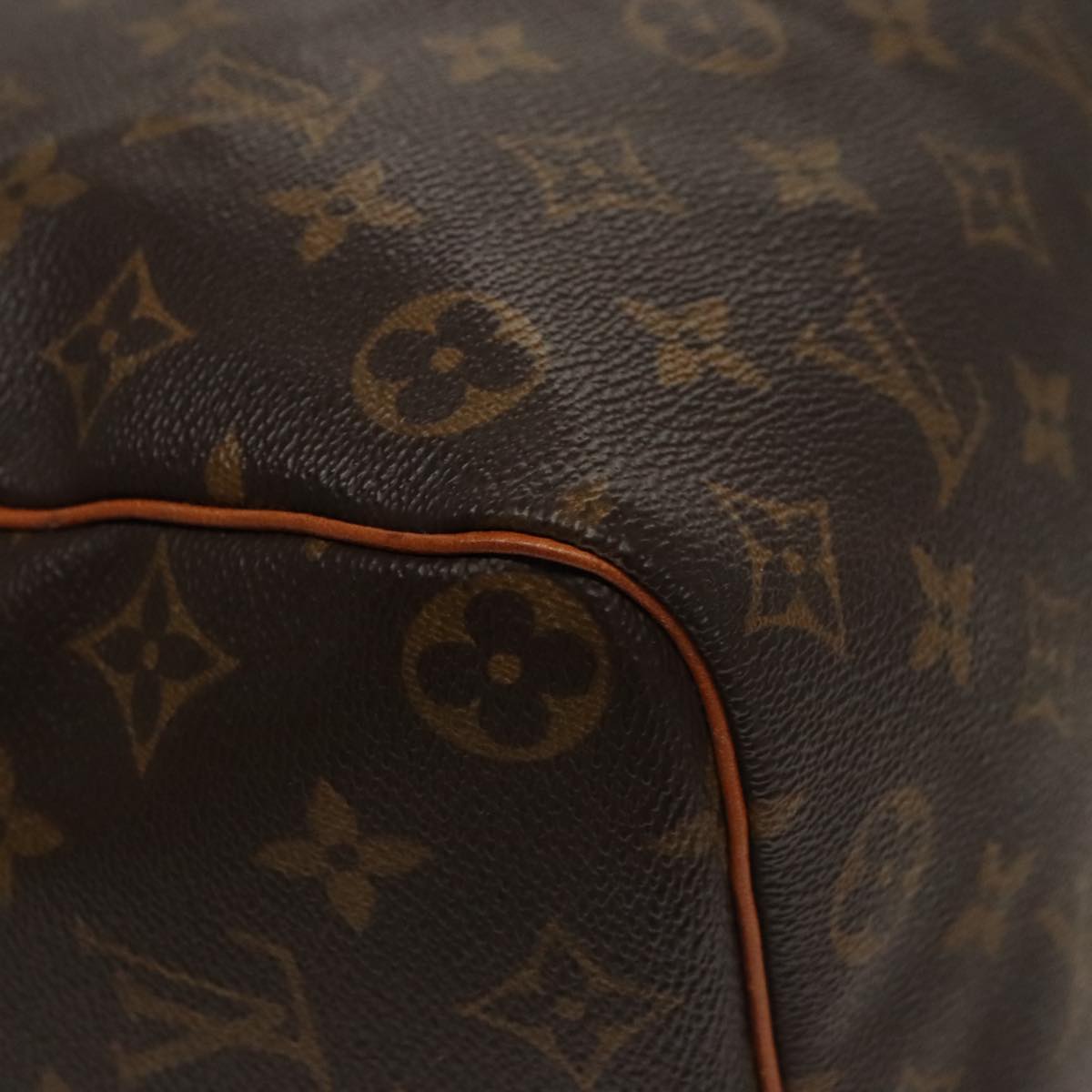 Louis Vuitton Speedy 35, Brown, Canvas, handbag