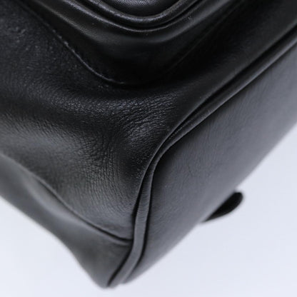Gucci Bamboo, Black, Leather, backpack