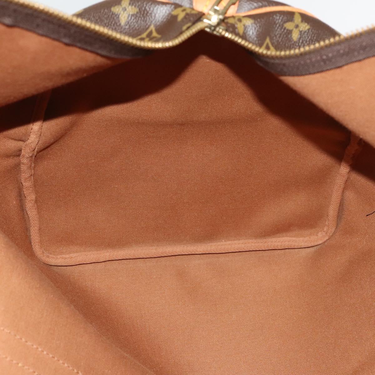 Louis Vuitton Keepall 60, Brown, Canvas, travel