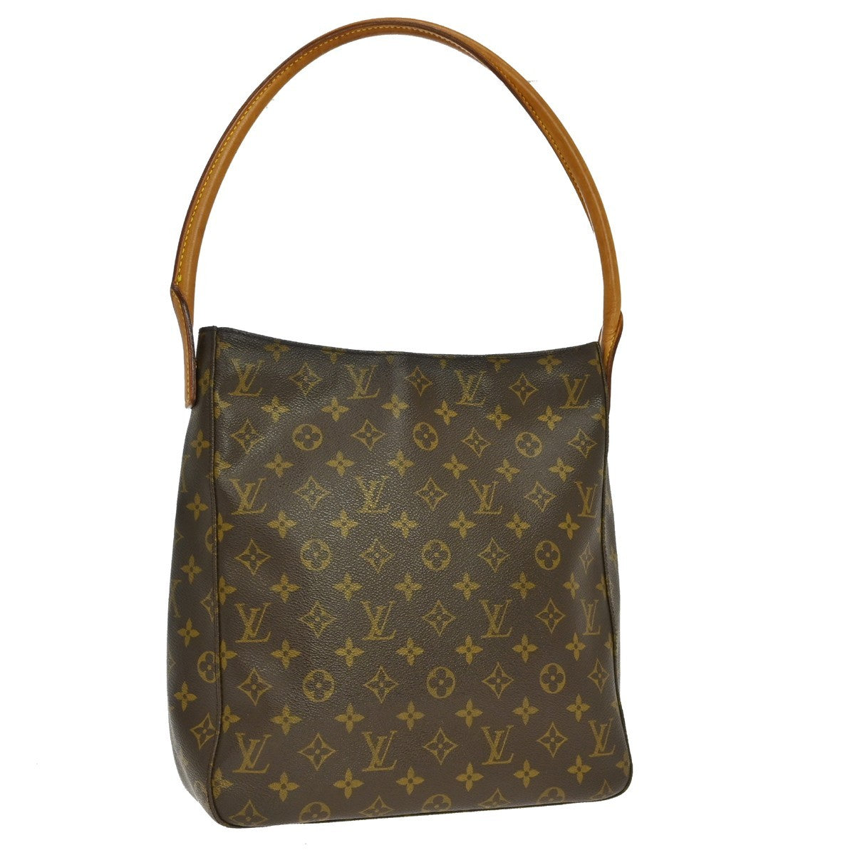 Louis Vuitton Monogram Looping Monogram Canvas, Brown, Canvas, Shoulder Bag