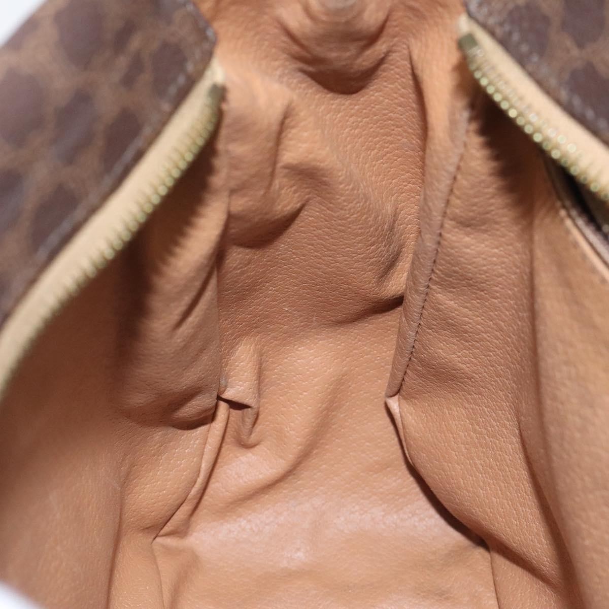 Celine Macadam Canvas, Brown, Canvas, Tote Bag