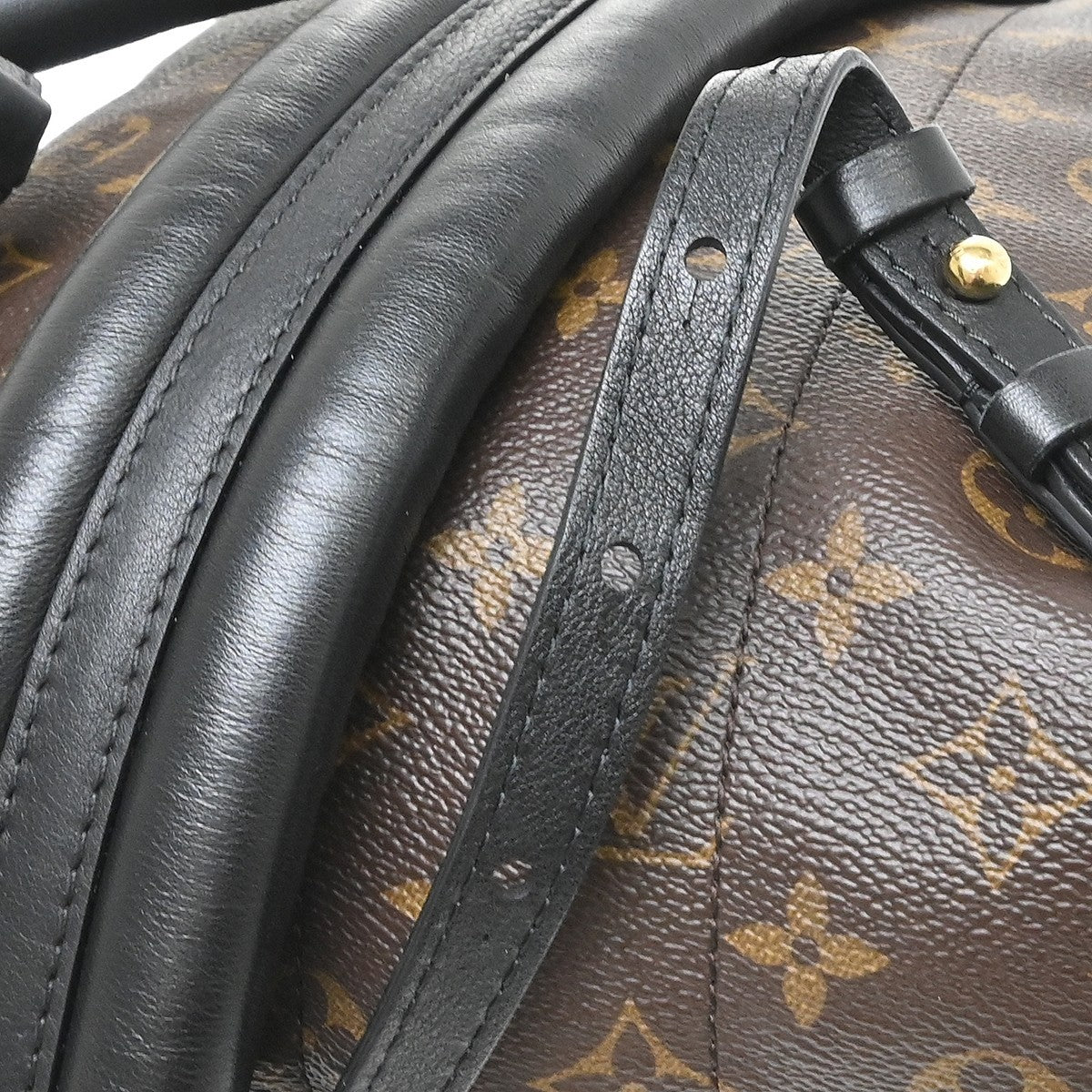 Louis Vuitton Palm Springs Monogram, Brown, Canvas, Backpack