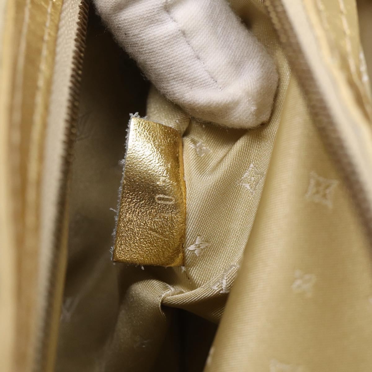 Louis Vuitton Suhali Lockit Leather, Gold, Leather, Handbag