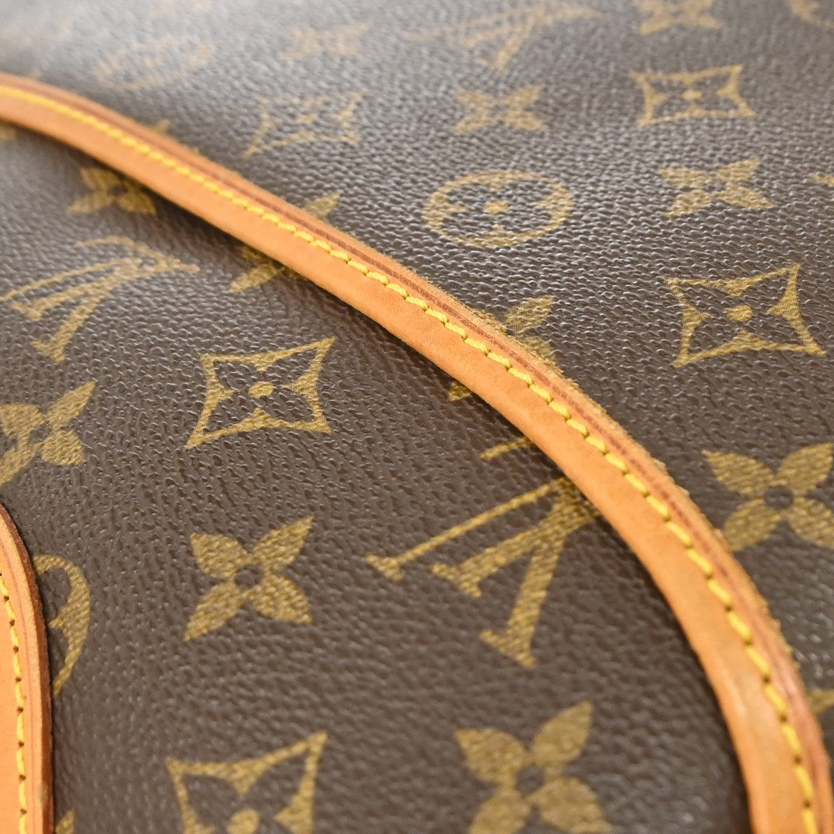 Louis Vuitton Deauville Monogram Canvas, Brown, Canvas, Handbag