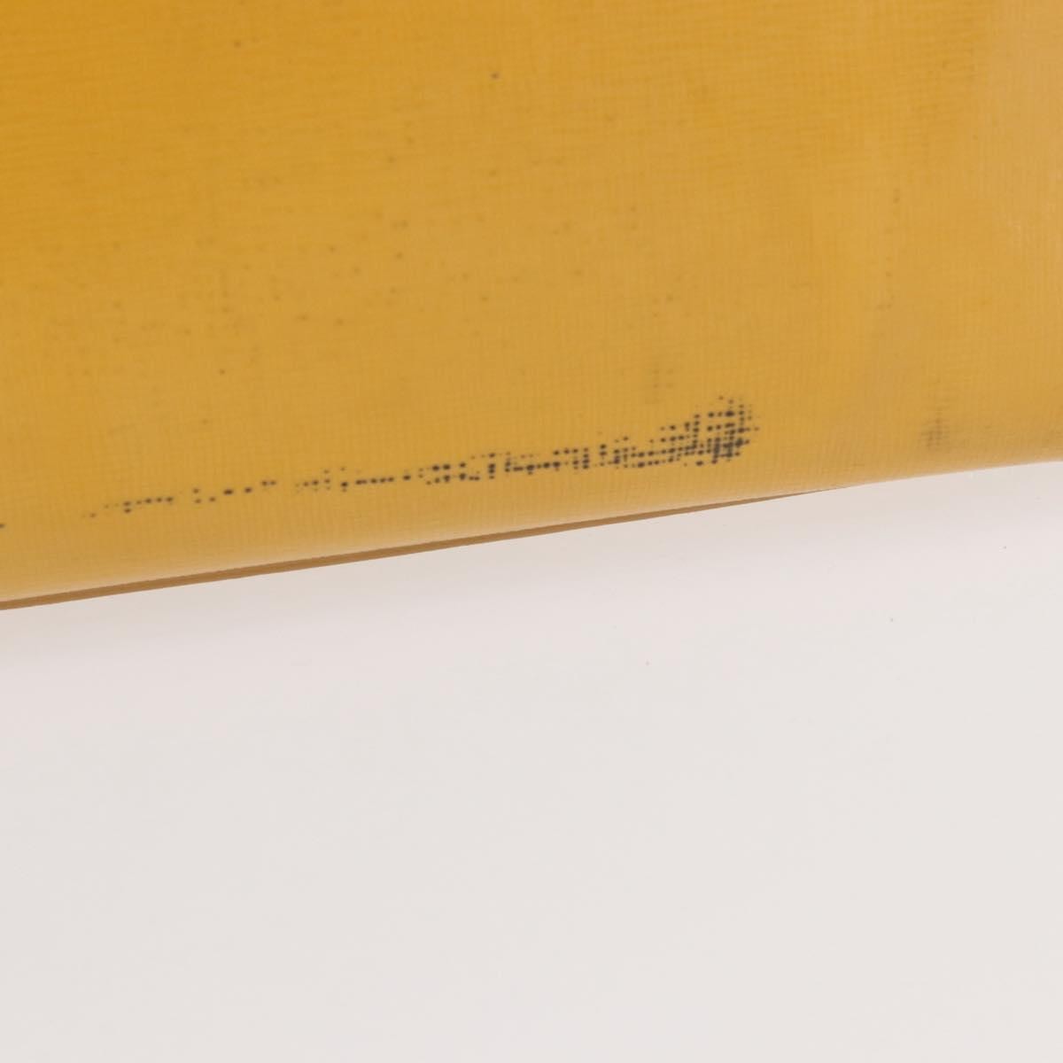 Fendi 2Jours Leather, Yellow, Leather, Handbag