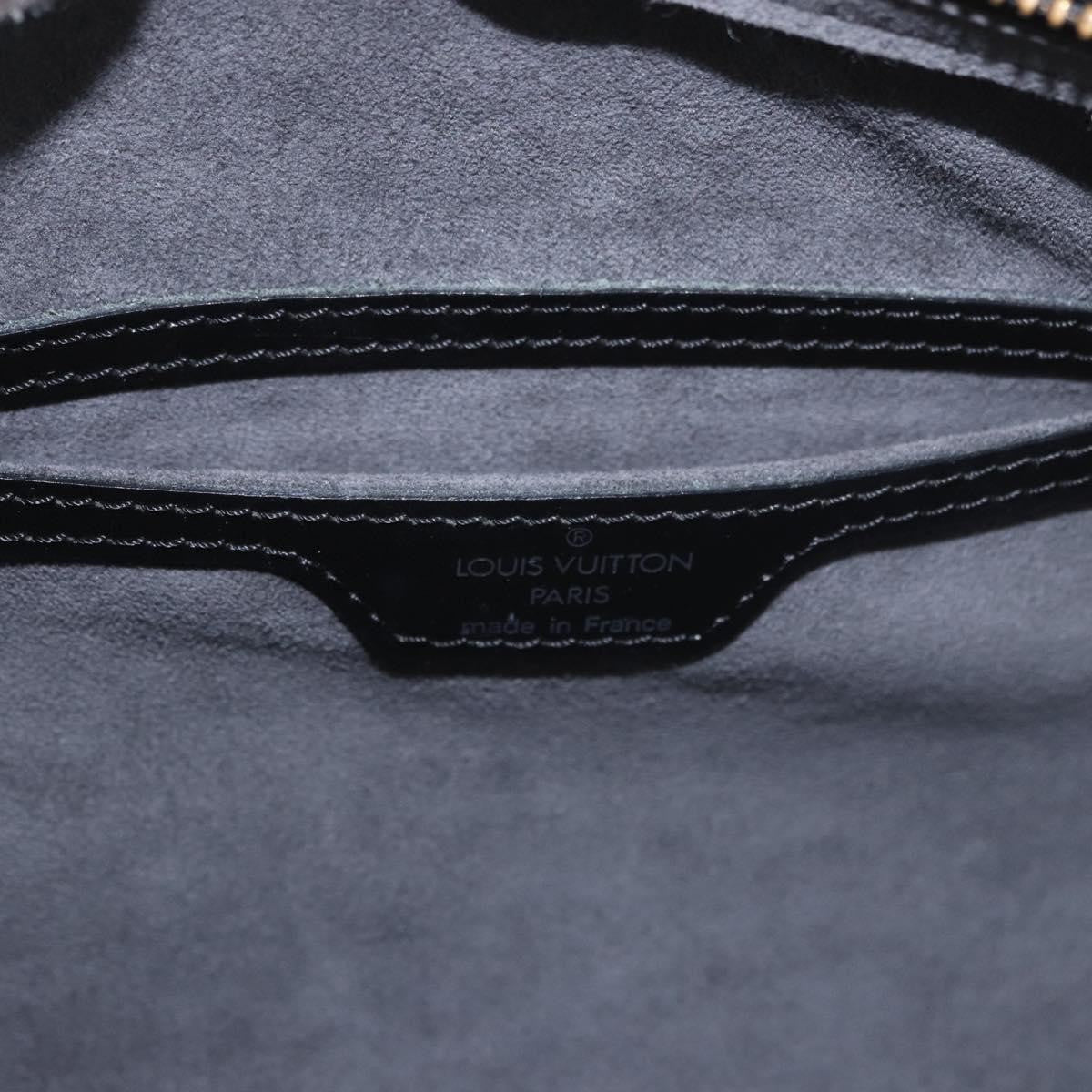 Louis Vuitton Soufflot Epi Leather, Black, Leather, Handbag