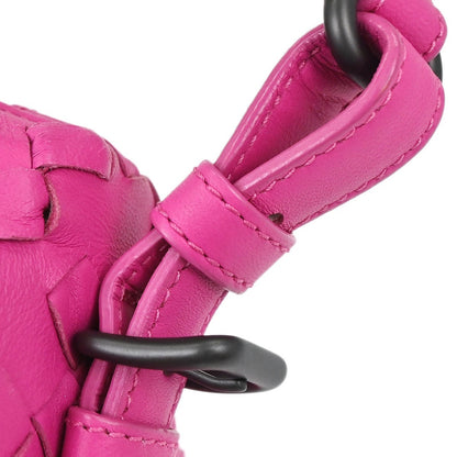 Bottega Veneta Intrecciato Leather, Pink, Leather, Handbag