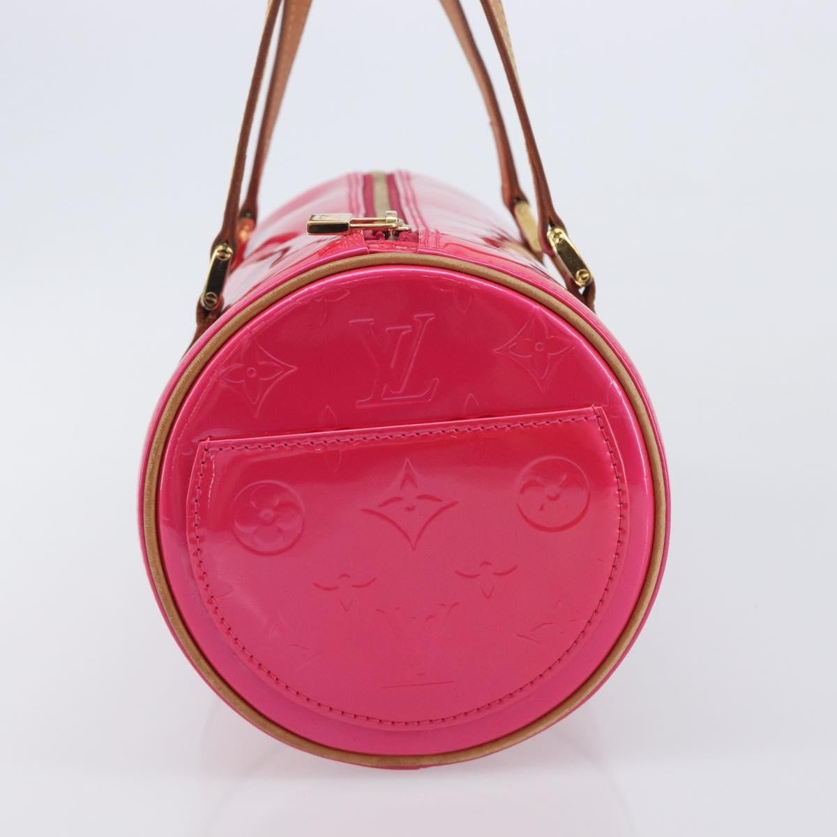 Louis Vuitton Bedford Monogram Vernis, Pink, Patent Leather, Handbag