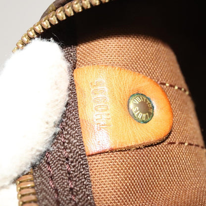 Louis Vuitton Keepall Bandouliere 55, Brown, Canvas, travel