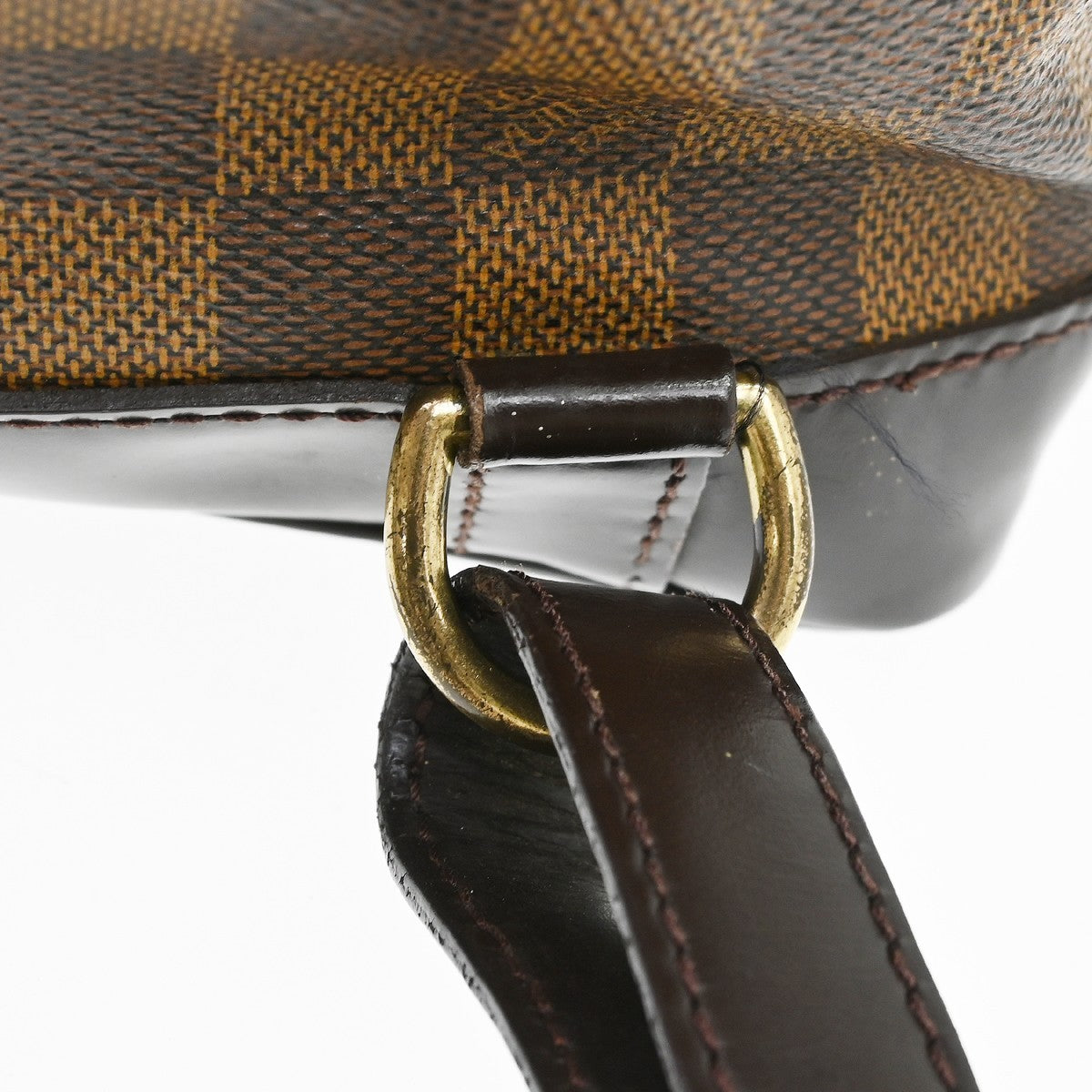 Louis Vuitton Soho Damier Ebene, Brown, Canvas, Backpack