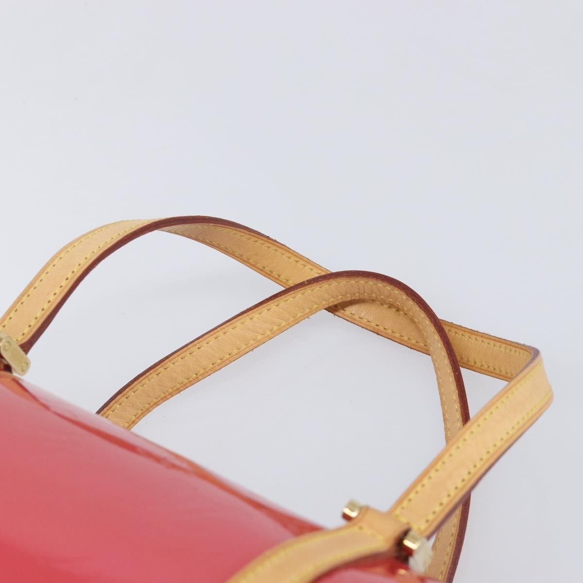 Louis Vuitton Bedford Monogram Vernis, Pink, Patent Leather, Handbag