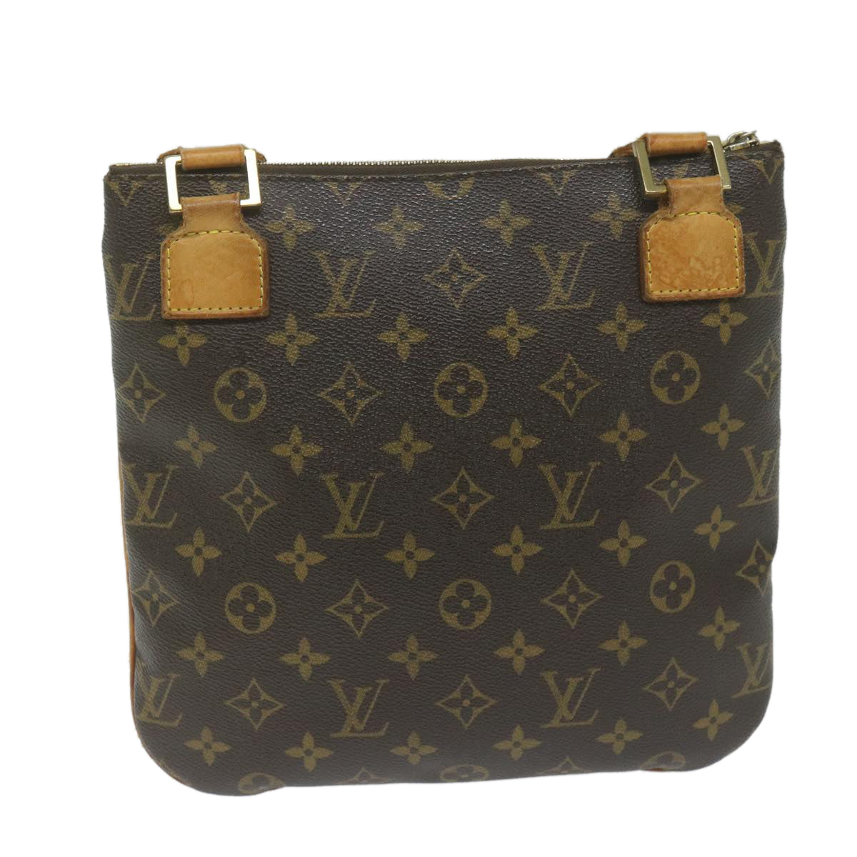 Louis Vuitton Bosphore, Brown, Canvas, shoulder