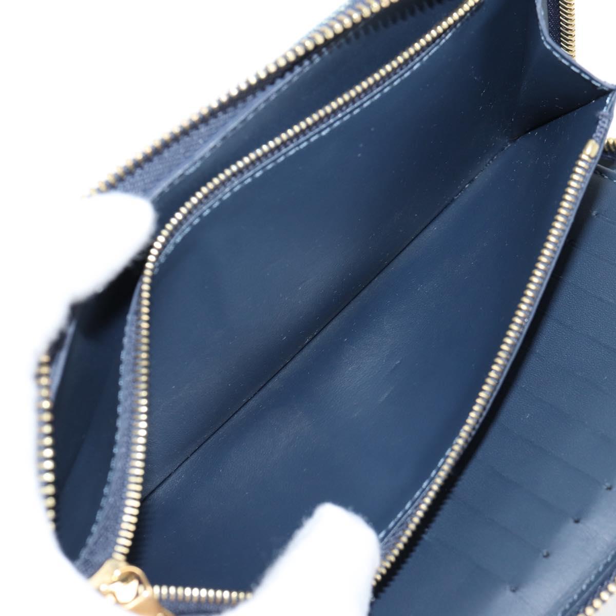 Louis Vuitton Nigo, Navy, Leather, wallet