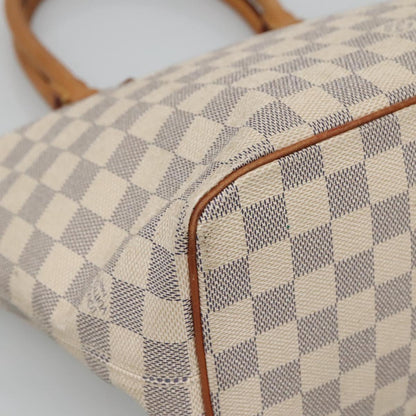 Louis Vuitton Saleya, White, Canvas, tote