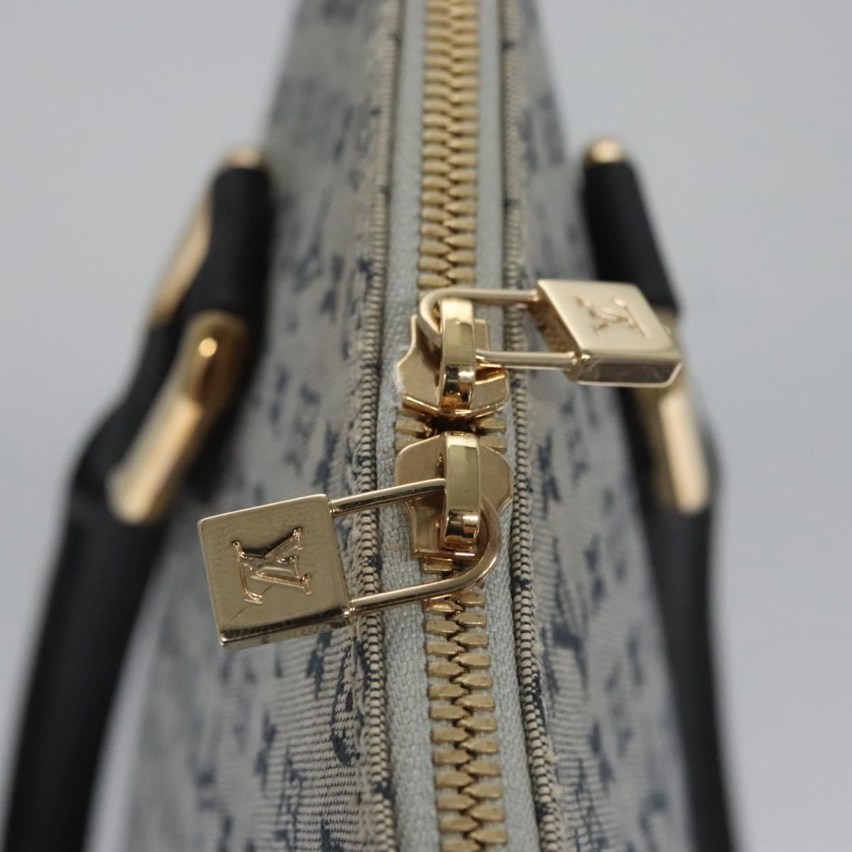 Louis Vuitton Alma, Grey, Canvas, handbag