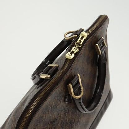 Louis Vuitton Vintage Alma Handbag Damier, BROWN, CANVAS, Handbag