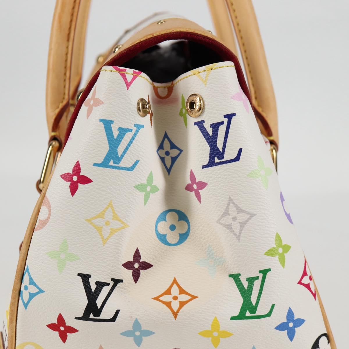 Louis Vuitton Beverly, White, Canvas, handbag