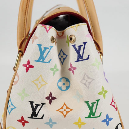 Louis Vuitton Beverly, White, Canvas, handbag
