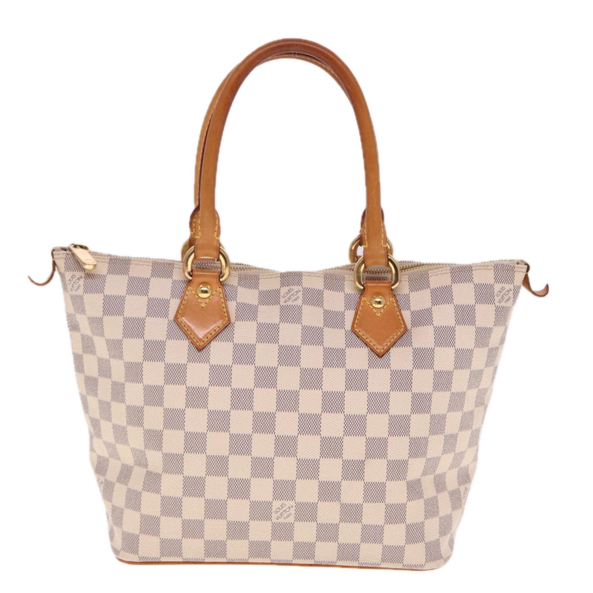 Louis Vuitton Saleya, White, Canvas, tote