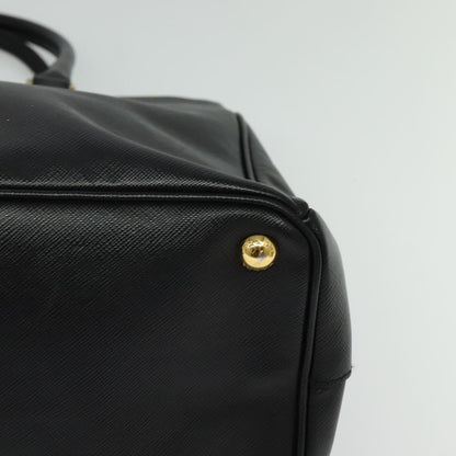 Prada Galleria, Black, Leather, handbag