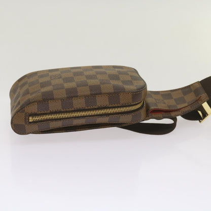 Louis Vuitton Geronimos, Brown, Canvas, shoulder