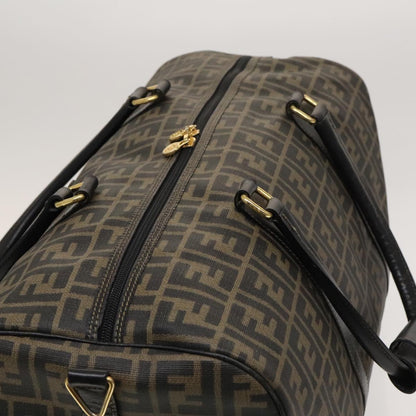 Fendi Zucca, Brown, Canvas, travel